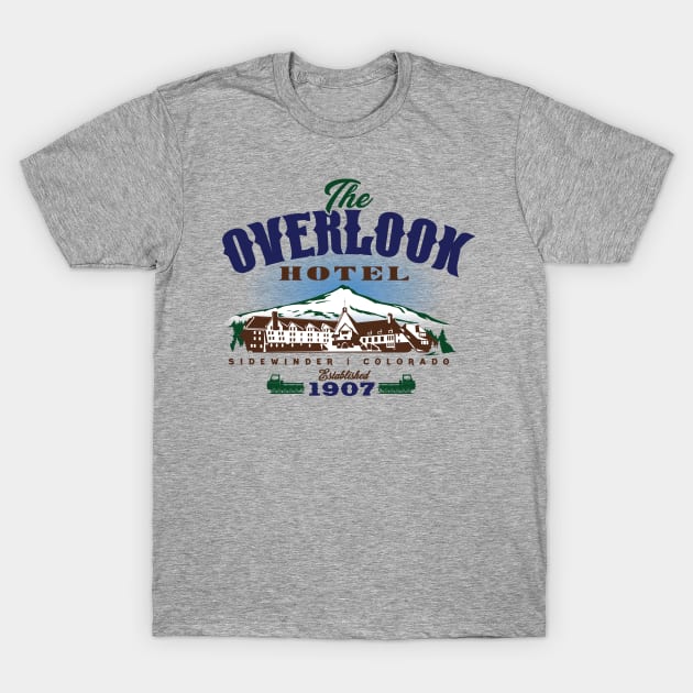 The Overlook Hotel T-Shirt by MindsparkCreative